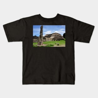 Site archéologique de Monte Alban, Oaxaca Mexique Kids T-Shirt